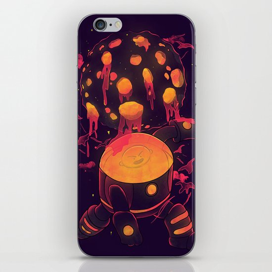 Super Heroic Pose iPhone & iPod Skin