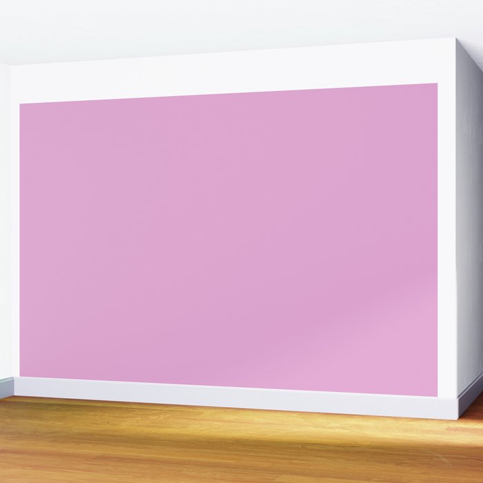 Download From The Crayon Box - Inspired by Razzle Dazzle Rose - Pastel Purple Solid Color Wall Mural by ...