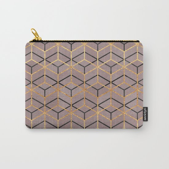 Pretty Geometry 1 Carry-All Pouch
