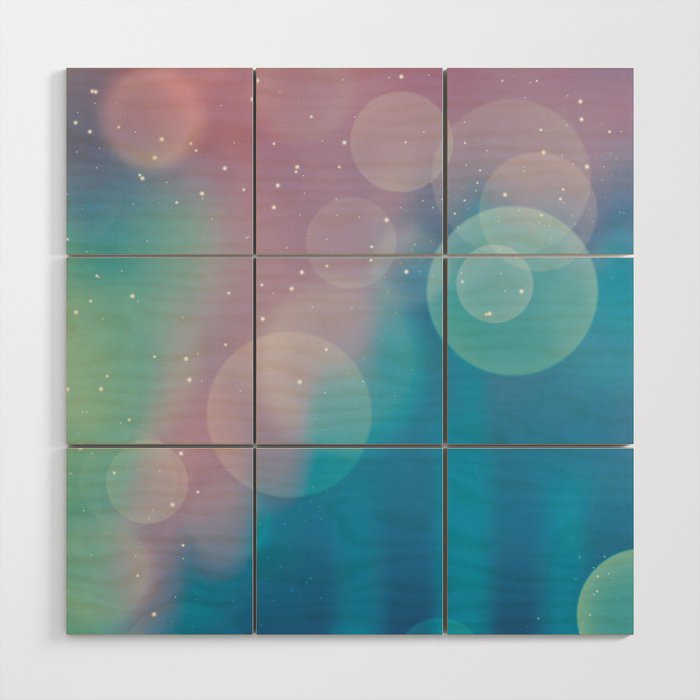 Sparkle of Space Wood Wall Art