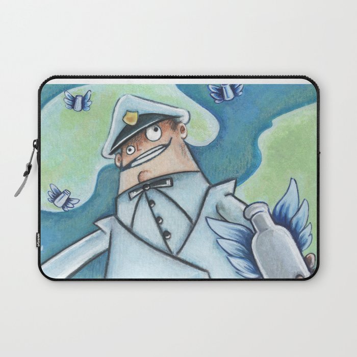 The Milkman Boyd Cooper With Angel Milk Bottles Psychonauts Laptop Sleeve By Gestureoflove Society6