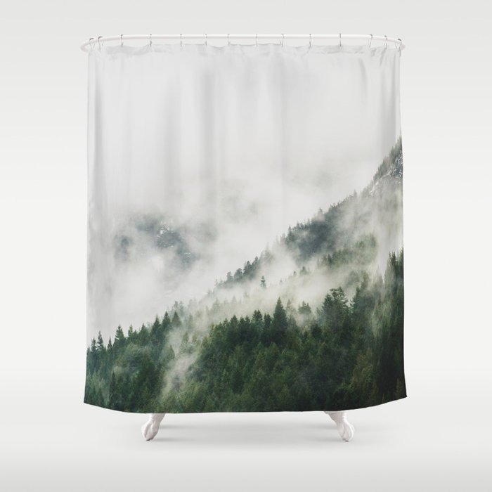 Sea to Sky Highway Shower Curtain