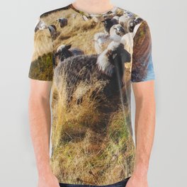Flock Sheep 45 All Over Graphic Tee
