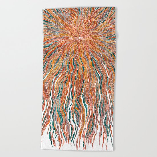The takeover Beach Towel