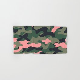 Pink Camo Hand Bath Towels For Any Bathroom Decor Society6