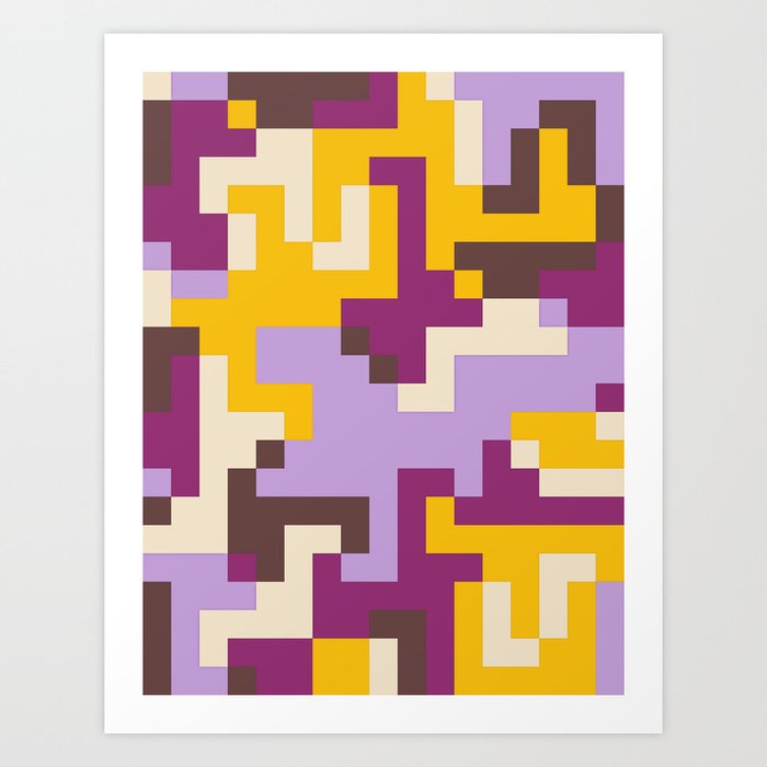 pixel 002 04 Art Print