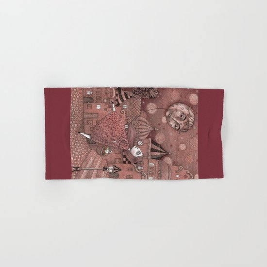 Strawberry Moon in June Hand & Bath Towel
