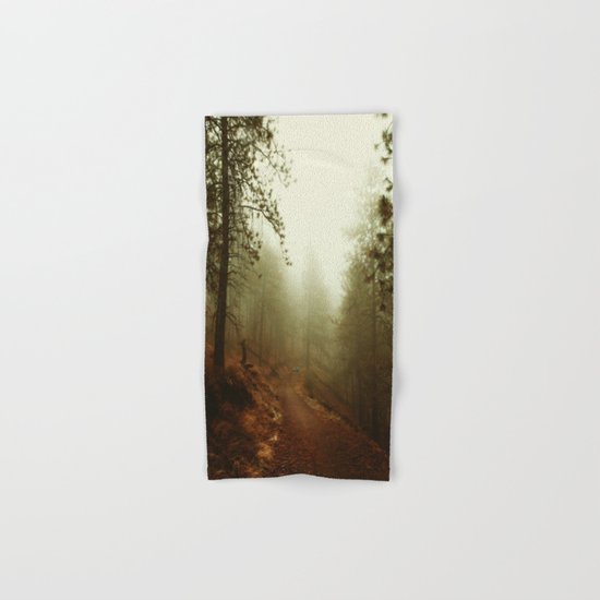 Autumn in Ponderosa Pines Forest Hand & Bath Towel