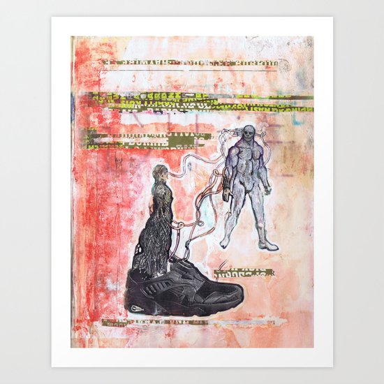 corruptio optimi pessima Art Print