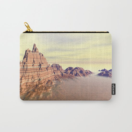 Sedimentary Mountain Range Carry-All Pouch