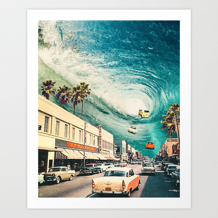 Portal to Summer Art Print