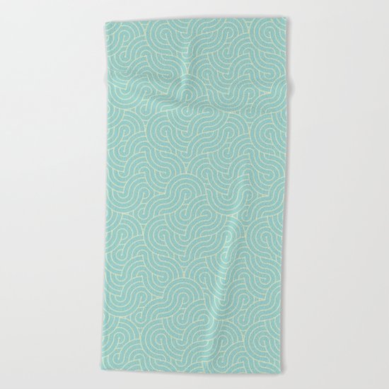 SWIRL / breeze Beach Towel