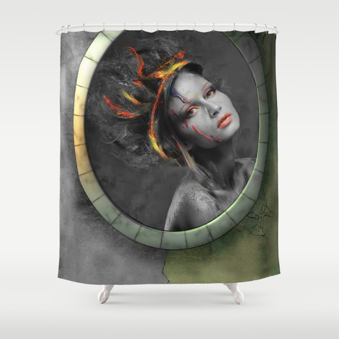 Lost in translation Shower Curtain