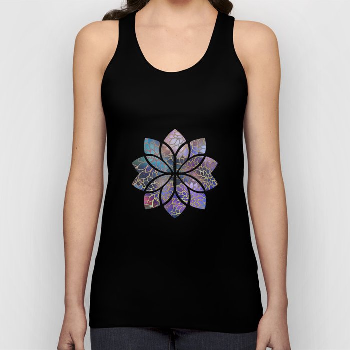 Floral Abstract 5 Tank Top