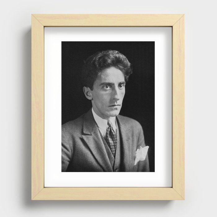 Jean Cocteau Portrait - 1923 Recessed Framed Print