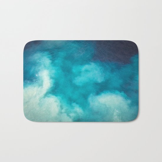 Caribbean Blues Bath Mat