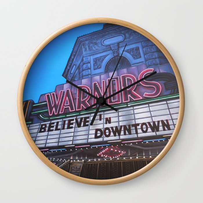 Warnors Theater Wall Clock