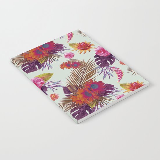 TROPICAL FLORAL PASSION Notebook