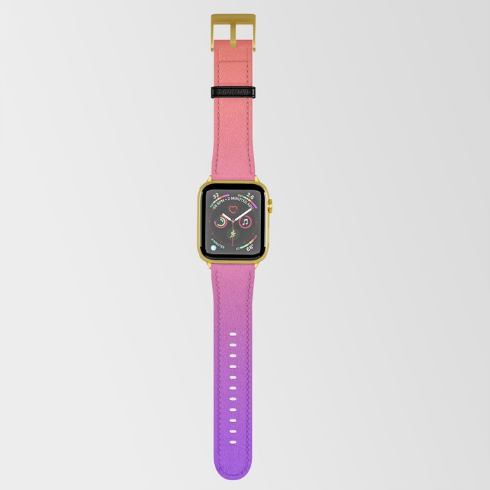 Gradient Ombre Living Coral Proton Purple Pattern Orange Peach