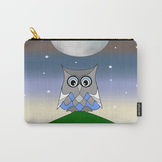 Moon Owl Carry-All Pouch