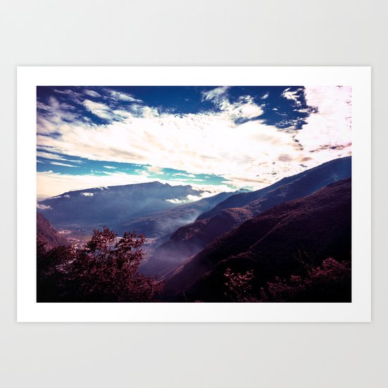 Make It Possible (Purple) Art Print