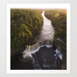 Tahquamenon Falls | Upper Peninsula, Michigan | John Hill Photography Art Print