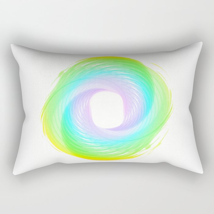 Paint watercolor Rainbow cloud Rectangular Pillow