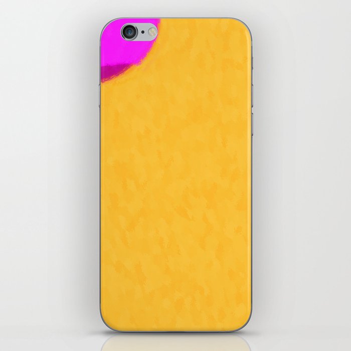 Yellow Pink iPhone Skin