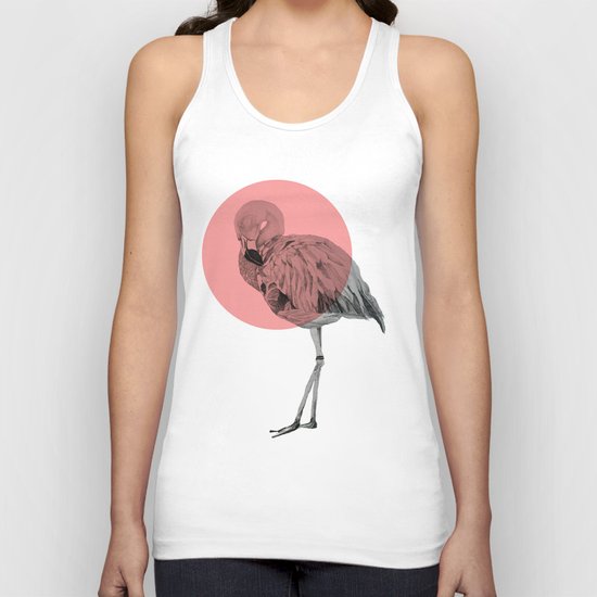 flamingo Unisex Tank Top