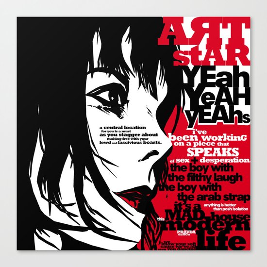 face Canvas Print
