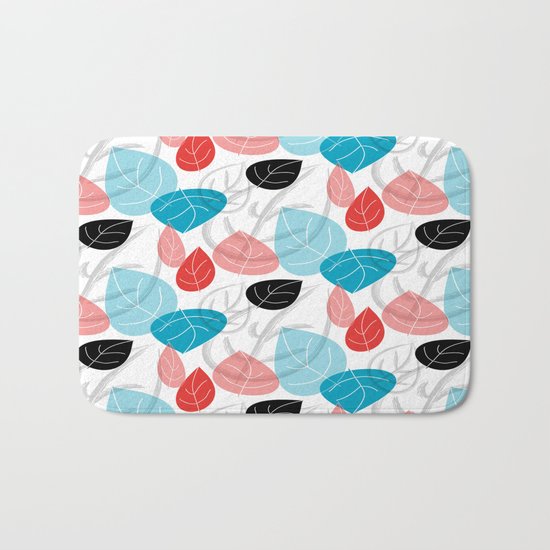 Fallen Leaves Fantasy Bath Mat