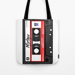 Cassette Tape Music Mix Audio 90s Party 80s Outfit Cassette Tote Bag