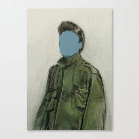 major blue Canvas Print