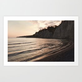 Scarborough Bluffs on October 10th, 2020. VII Art Print