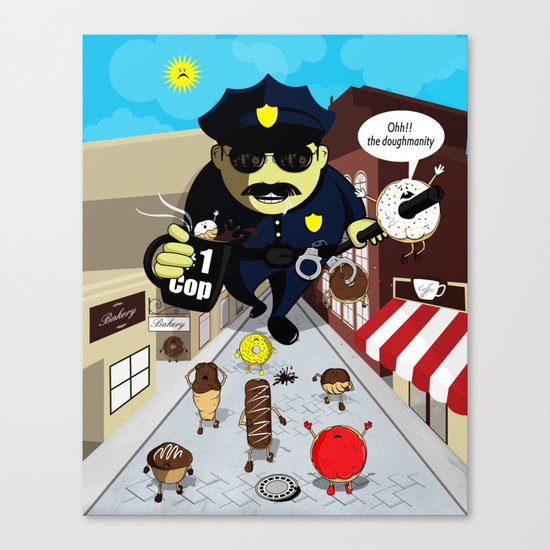 Pandoughmonium Canvas Print