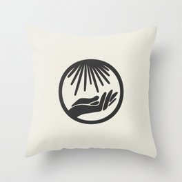 Catching Rays Throw Pillow