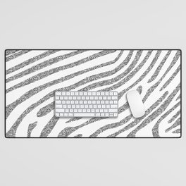 Zebra Pattern Desk Mat