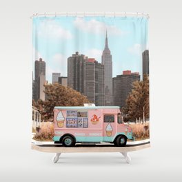 New York Ice Cream Duschvorhang