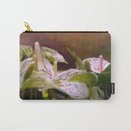 Anthuriums Carry-All Pouch | Digital, Nature, Painting 
