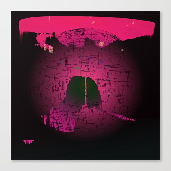 Planetary Mood 6 / Two Inside Doors Canvas Print