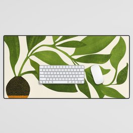 The Wanderer - House Plant Illustration Desk Mat