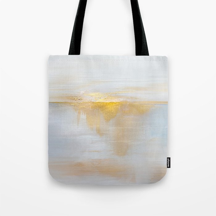 Gold Sunset Tote Bag