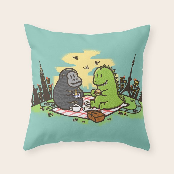Let's have a break Throw Pillow by Society6