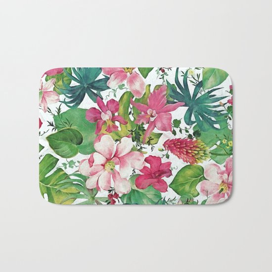 Tropical Paradise Bath Mat