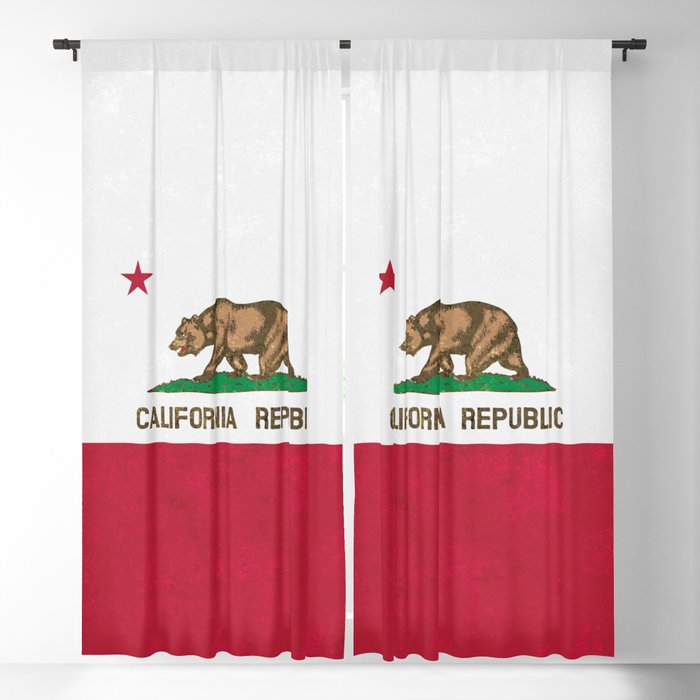 Flag of California Blackout Curtain
