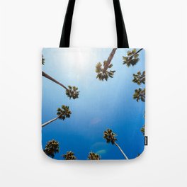Palm Trees in Los Angeles Tote Bag
