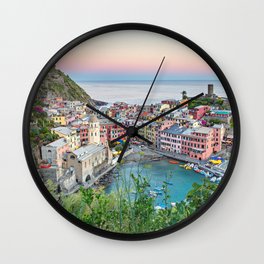 Cinque Terre, Italy Wall Clock