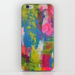 Rainbow Modern Abstraction iPhone Skin