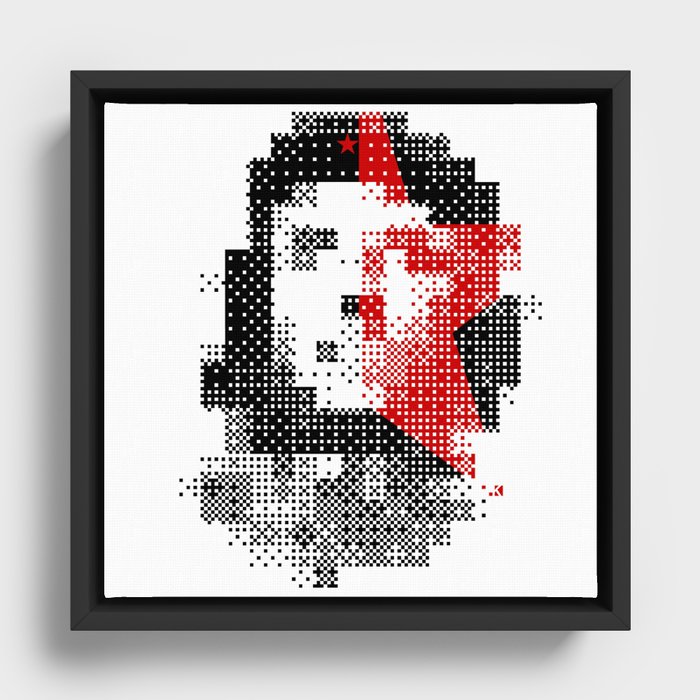 "Che" visual Framed Canvas