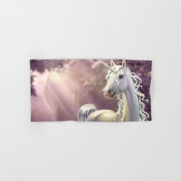 Unicorn in the forest Hand & Bath Towel